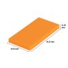 Picture of Loose tile 2X4 bright red orange 150