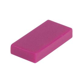 Picture of Loose tile 1X2 traffic purple 624