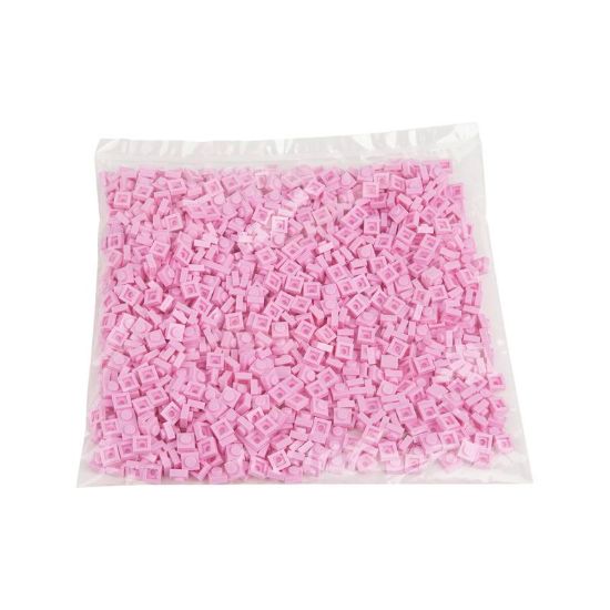 Picture of Bag Plates 1X1 Light Pink 970