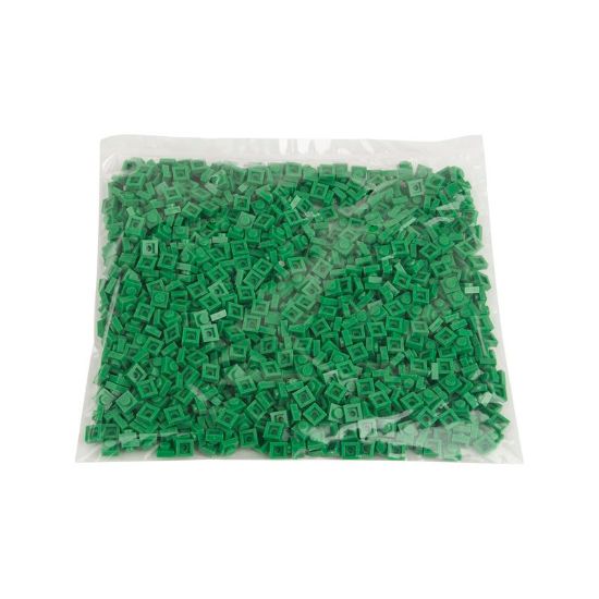Picture of Bag Plates 1X1 Green 180