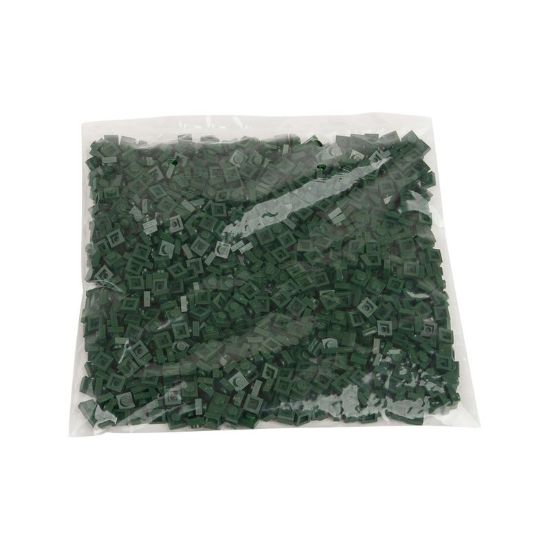 Picture of Bag Plates 1X1 Moss Green 484