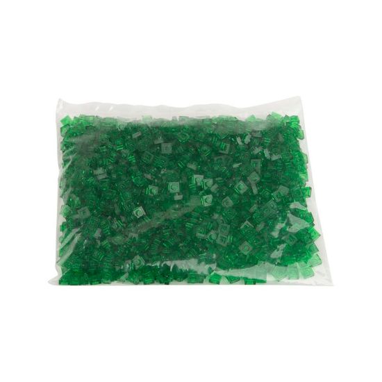Picture of Bag Plates 1X1 Signal green transparent 708
