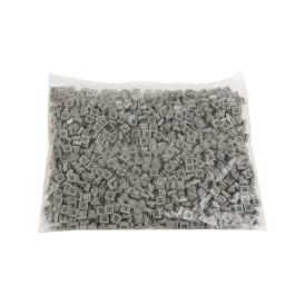 Picture of Bag 1000 pcs plates 1X1 stone gray 280