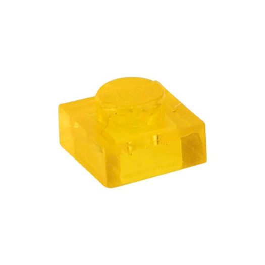 Image de la catégorie Sac de 1000 pieces Brique 1x1 jaune signalisation transparente 004