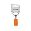 Picture of Silver key chain 2X4 Bright Red Orange 150