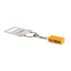 Picture of Silver key chain 2X4 Melon Yellow 242