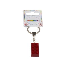 Image de Porte-clés en argent 2x4 brun rouge 852