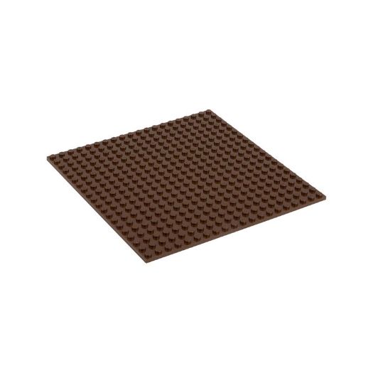 Image de la catégorie Plaque de base 20×20 brun noisette 071 /boîte en carton 4 pieces 