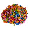 Image de Briques pour jardin d''enfants mélange floral /sachet 2.000 pieces avec sac a dos en coton