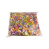 Immagine di Mattoncini per asili misti floreali /sacchetto 1000 pz  con zainetto in cotone 