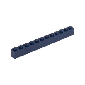 Picture of Loose brick 1X12 sapphire blue 473