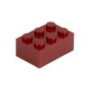 Slika Posamezna kocka 2X3 rjavo rdeča 852