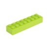 Picture of Loose brick 2X8 bright green 334