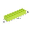 Picture of Loose brick 2X8 bright green 334