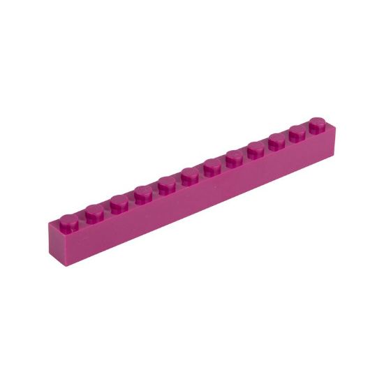 Picture of Loose brick 1X12 traffic purple 624