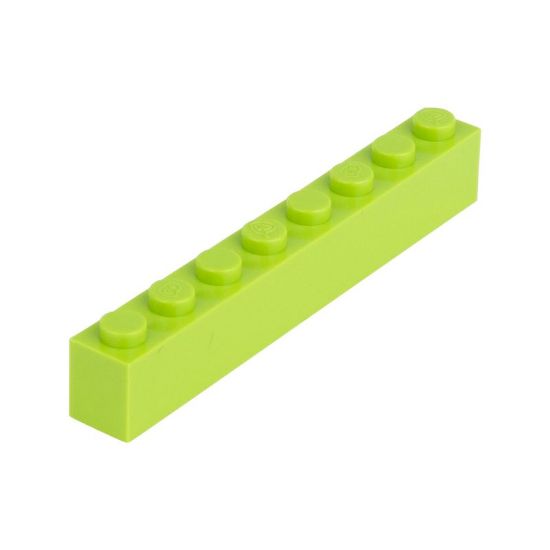 Picture of Loose brick 1X8 bright green 334