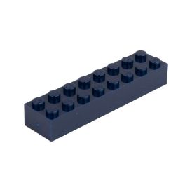 Picture of Loose brick 2X8 sapphire blue 473