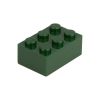 Picture of Loose brick 2X3 moss green 484