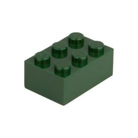 Image de Brique 2X3 vert mousse 484