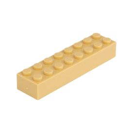 Slika Posamezna kocka 2X8 peščeno rumena 595