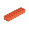Picture of Loose brick 2X8 pure orange 501