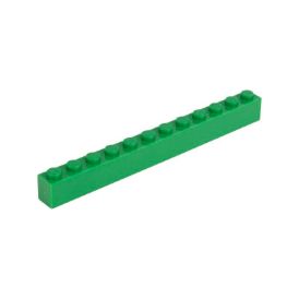 Picture of Loose brick 1X12 signal Green 180