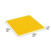 Picture of Loose plate 20X20 traffic yellow transparent 004