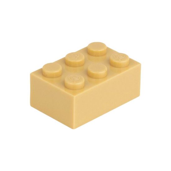 Picture of Loose brick 2X3 sand yellow 595