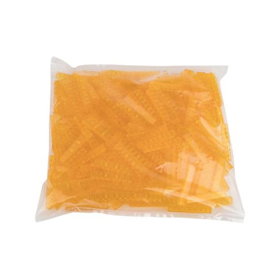 Picture of Bag 1X8 Traffic yellow transparent 004