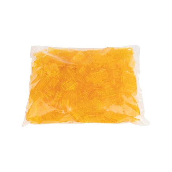 Slika Ploščice (1x2,2x2,2x4) prozorno prometno rumena 004 /vrečka 1000 kos 