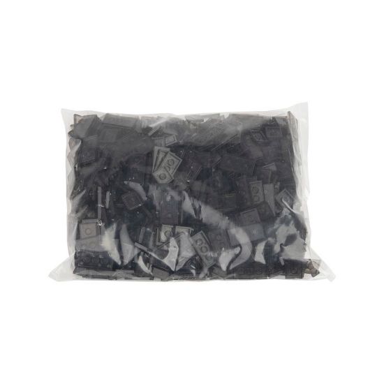 Slika Ploščice (1x2,2x2,2x4) prozorno prometno črna 024 /vrečka 1000 kos 