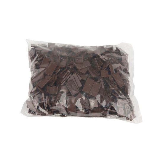 Slika Ploščice (1x2,2x2,2x4) orehovo rjava 071 /vrečka 1000 kos 