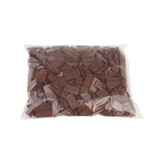 Slika Ploščice (1x2,2x2,2x4) signalno rjava 090 /vrečka 1000 kos 