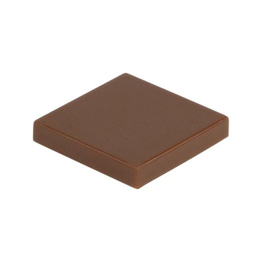 Image de la catégorie Plaques lisses (1x2,2x2,2x4) brune 090 /sachet  1000 pieces 