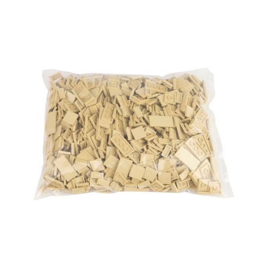 Slika Ploščice (1x2,2x2,2x4) slonovina 094 /vrečka 1000 kos 