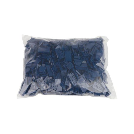 Image de Plaques lisses (1x2,2x2,2x4) bleu saphir 473 /sachet  1000 pieces 