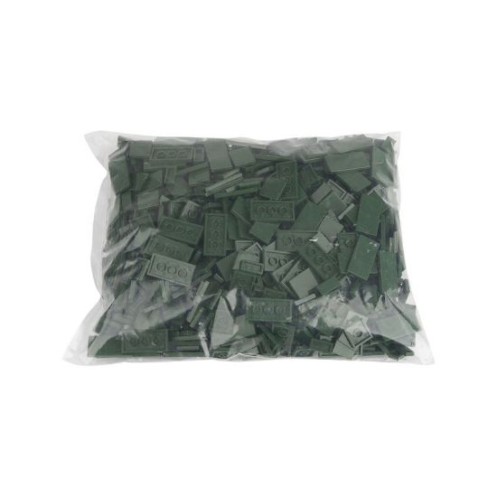 Slika Ploščice (1x2,2x2,2x4) mah zelena 484 /vrečka 1000 kos 