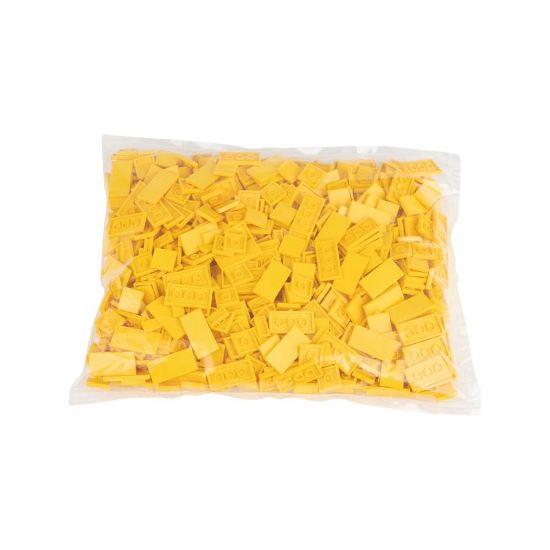 Slika Ploščice (1x2,2x2,2x4) prometno rumena 513 /vrečka 1000 kos 