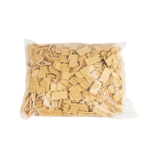 Slika Ploščice (1x2,2x2,2x4) peščeno rumena 595 /vrečka 1000 kos 