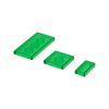 Slika Ploščice (1x2,2x2,2x4) prozorno signalno zelena 708 /vrečka 1000 kos 