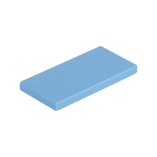 Image de la catégorie Plaques lisses (1x2,2x2,2x4) bleu azur 890 /sachet  1000 pieces 