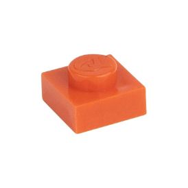 Image de Plaque 1X1 orange 501