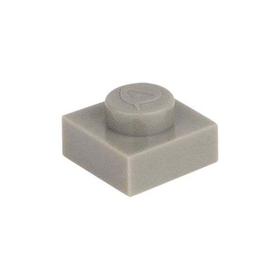 Picture of Loose plate 1X1 stone gray 280