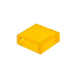 Picture of Loose tile 1x1 traffic yellow transparent 004