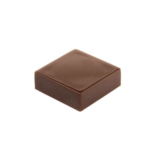 Picture of Loose tile 1x1 nut brown 071