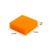 Picture of Loose tile 1x1 bright red orange 150