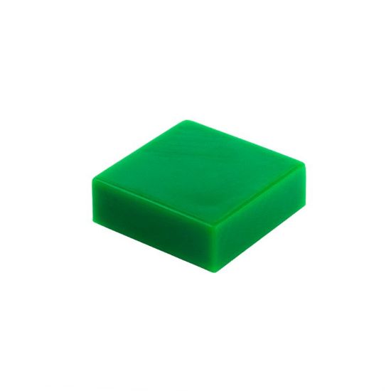 Picture of Loose tile 1x1 signal Green 180