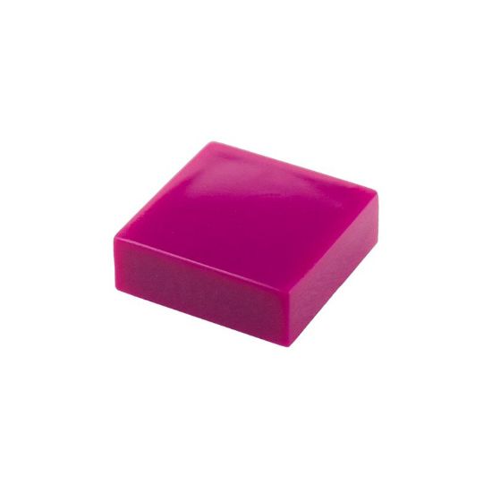 Picture of Loose tile 1x1 traffic purple 624