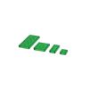 Image de Plaques lisses (1x1,1x2,2x2,2x4) vert de sécurité transparente 708 /sachet  1000 pieces 