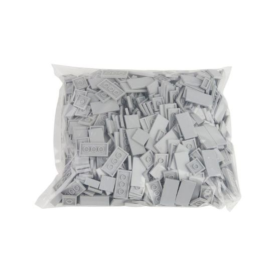 Image de Plaques lisses (1x1,1x2,2x2,2x4) gris fenetre 411 /sachet  1000 pieces 